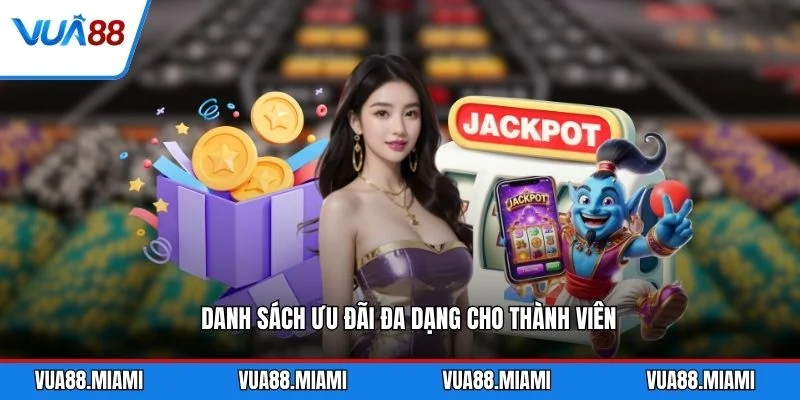 Khuyến Mãi 2 Danh sách ưu đãi đa dạng cho thành viên