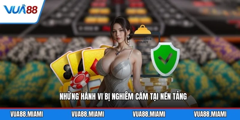 Điều khoản và điều kiện 2 Những hành vi bị nghiêm cấm tại nền tảng