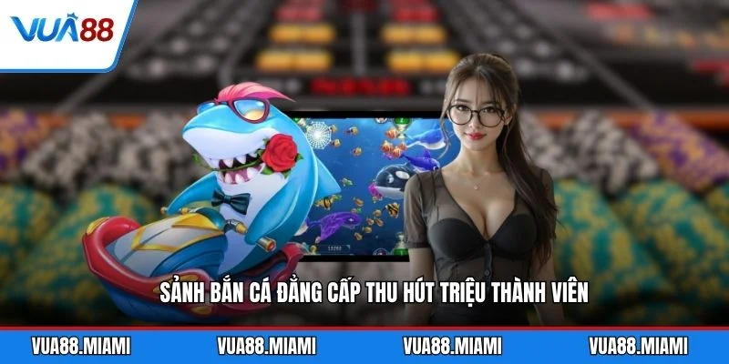 Sảnh bắn cá đẳng cấp thu hút triệu thành viên
